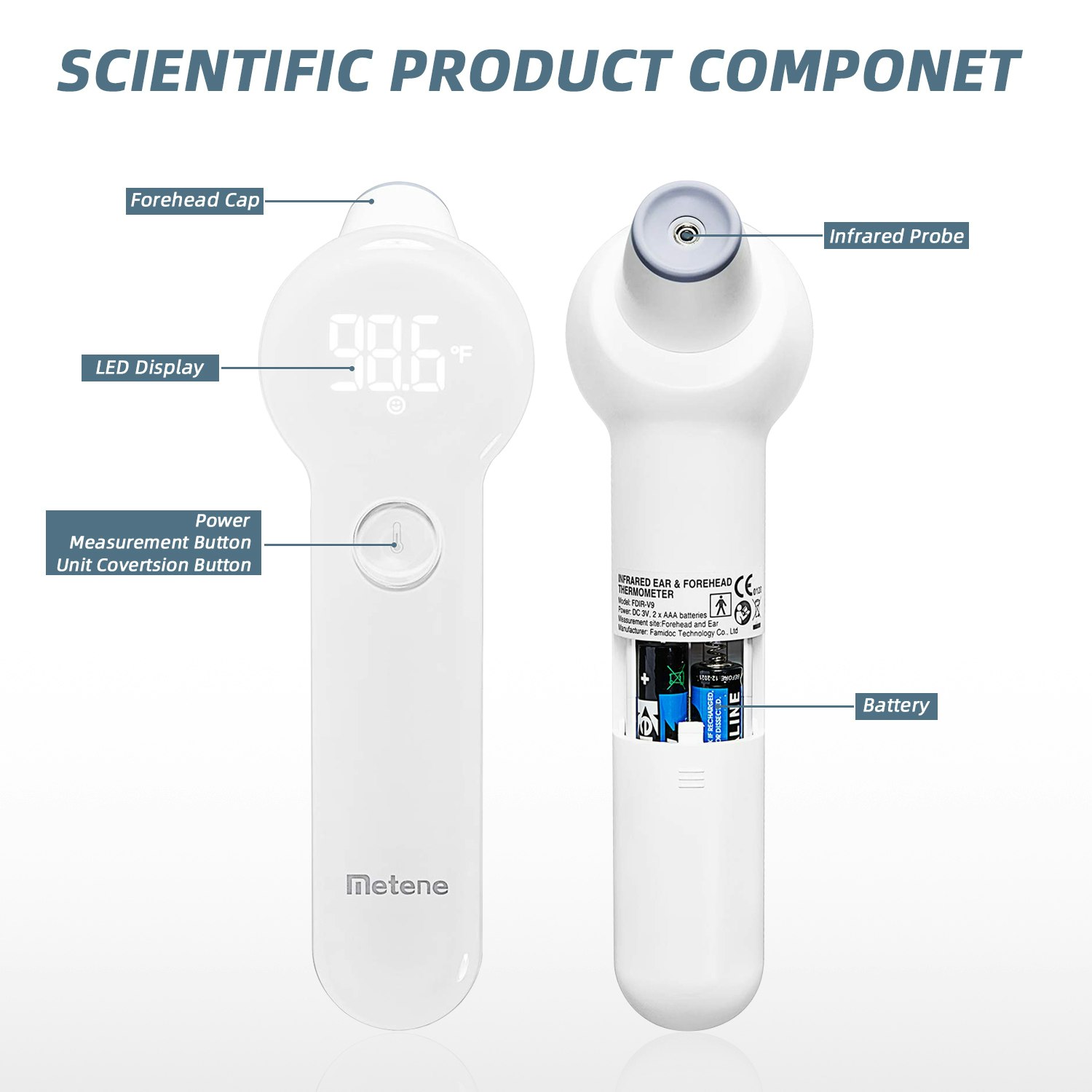 Metene Medical Thermometer  gallery image