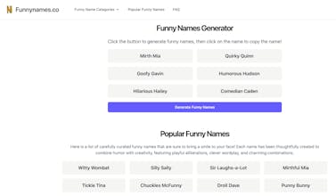 Funny Names gallery image