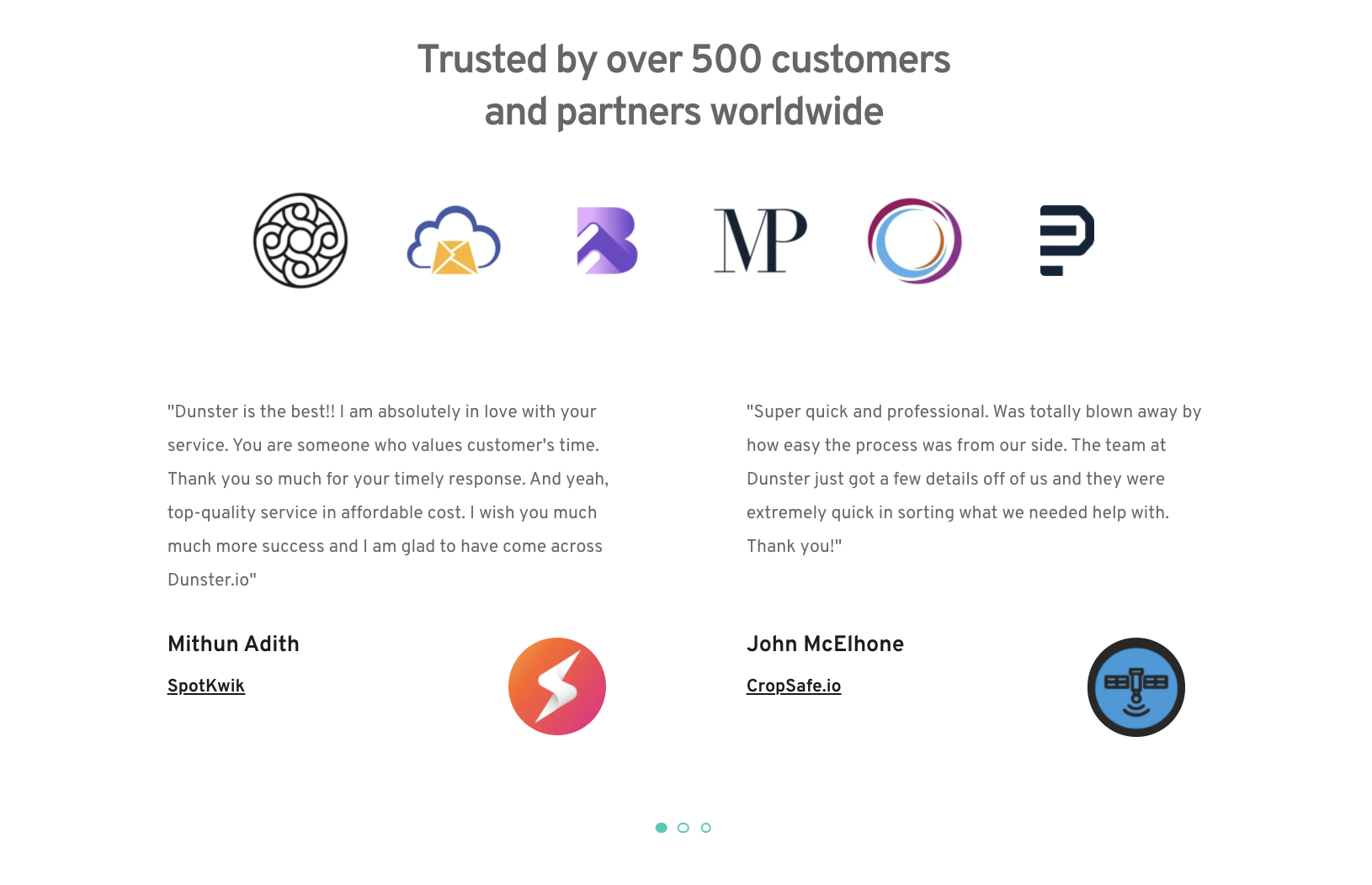 Dunster Launch gallery image