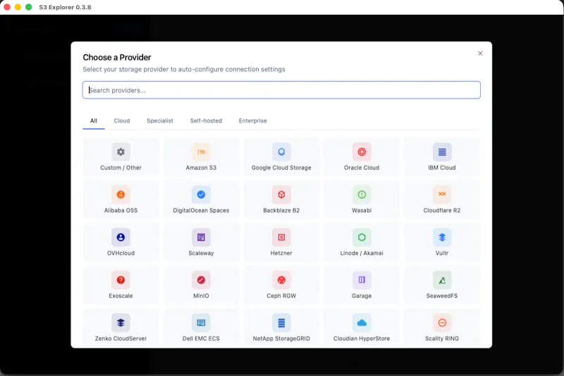 S3 Explorer screenshot 4