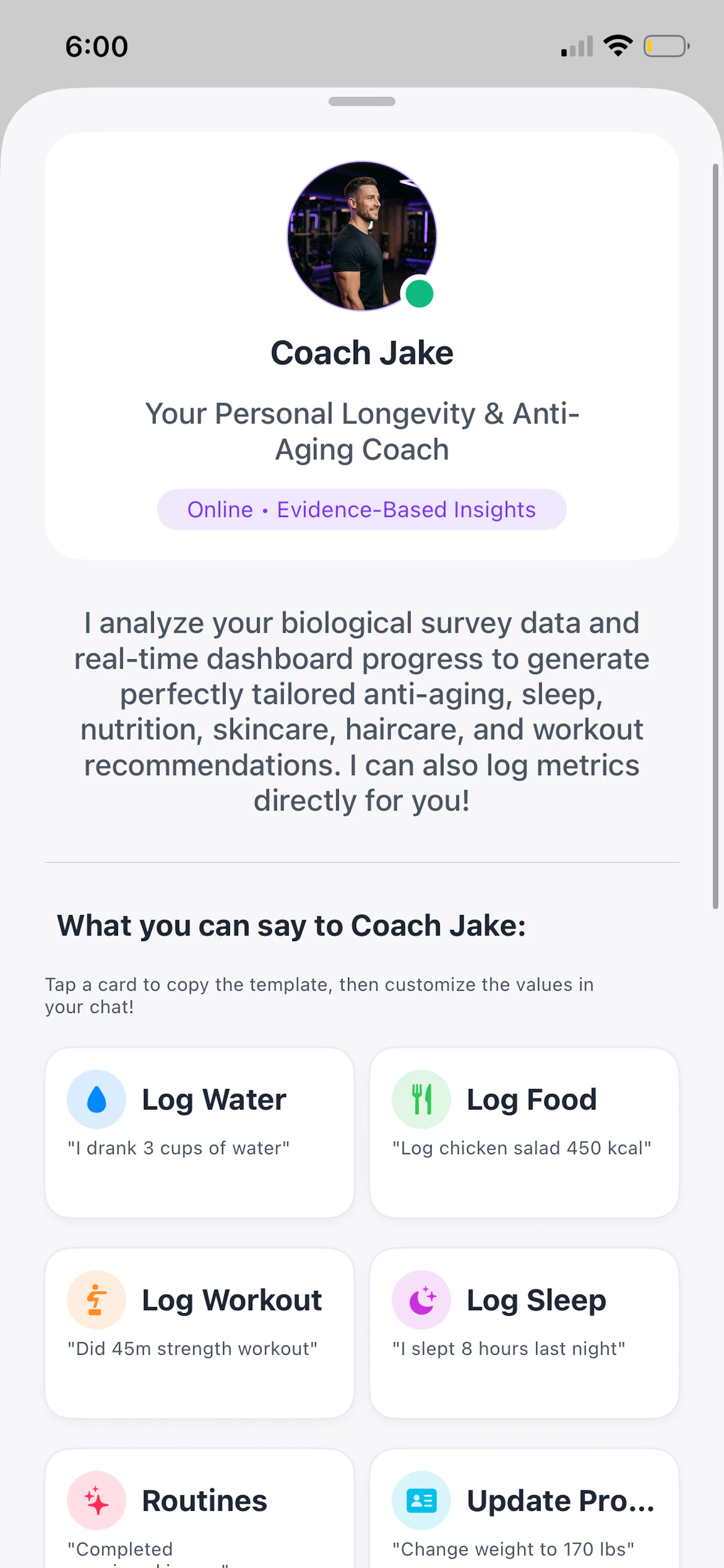 YouthfulAI screenshot 2