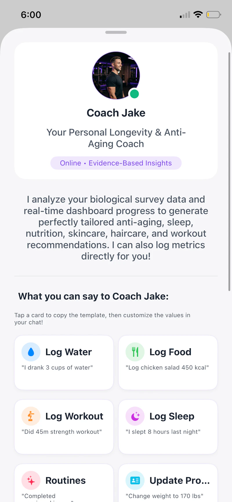 YouthfulAI screenshot 2