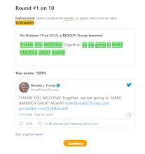 The TRUMP SCREAMING game gallery image