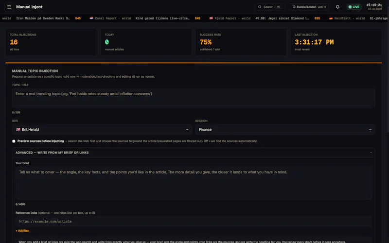Mastheads screenshot 7