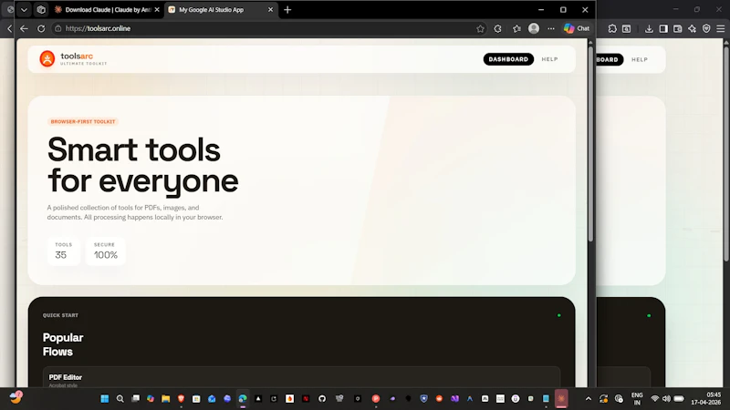 toolsarc.online screenshot 1