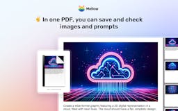 Mellow-DALLE Image and Prompts Bulk Save media 3