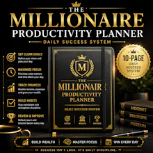 The Millionaire Productivity Planner gallery image