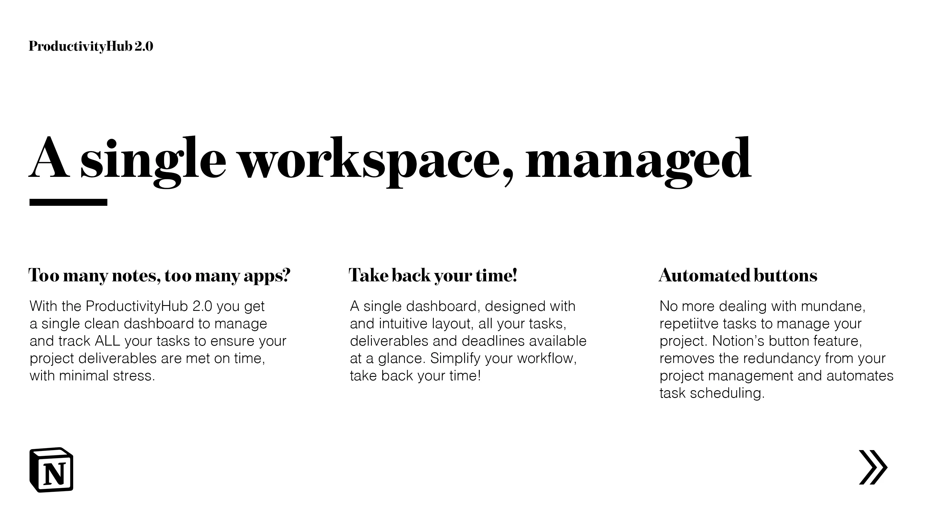 The Productivity Hub gallery image