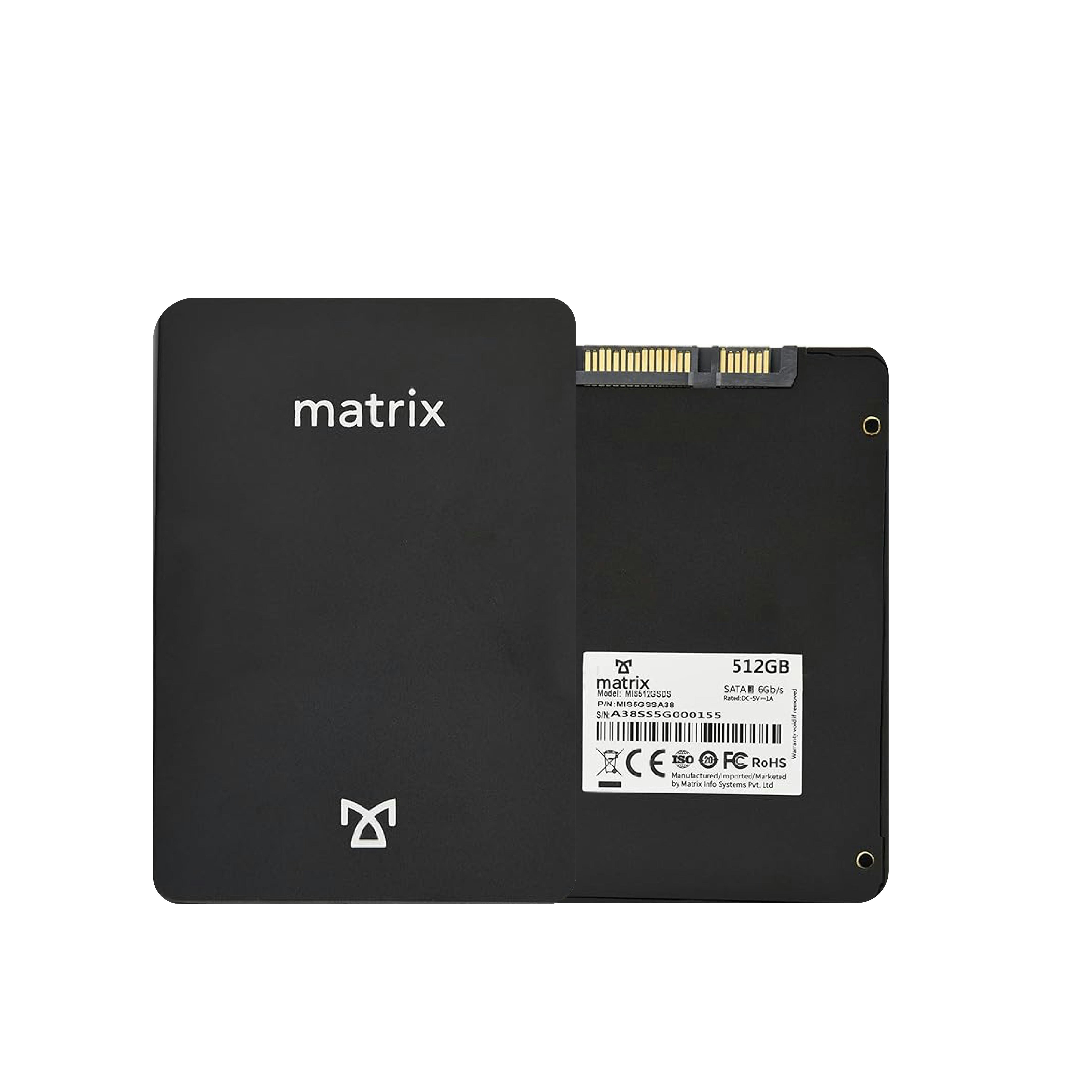 Matrix SATA SSD 512GB gallery image