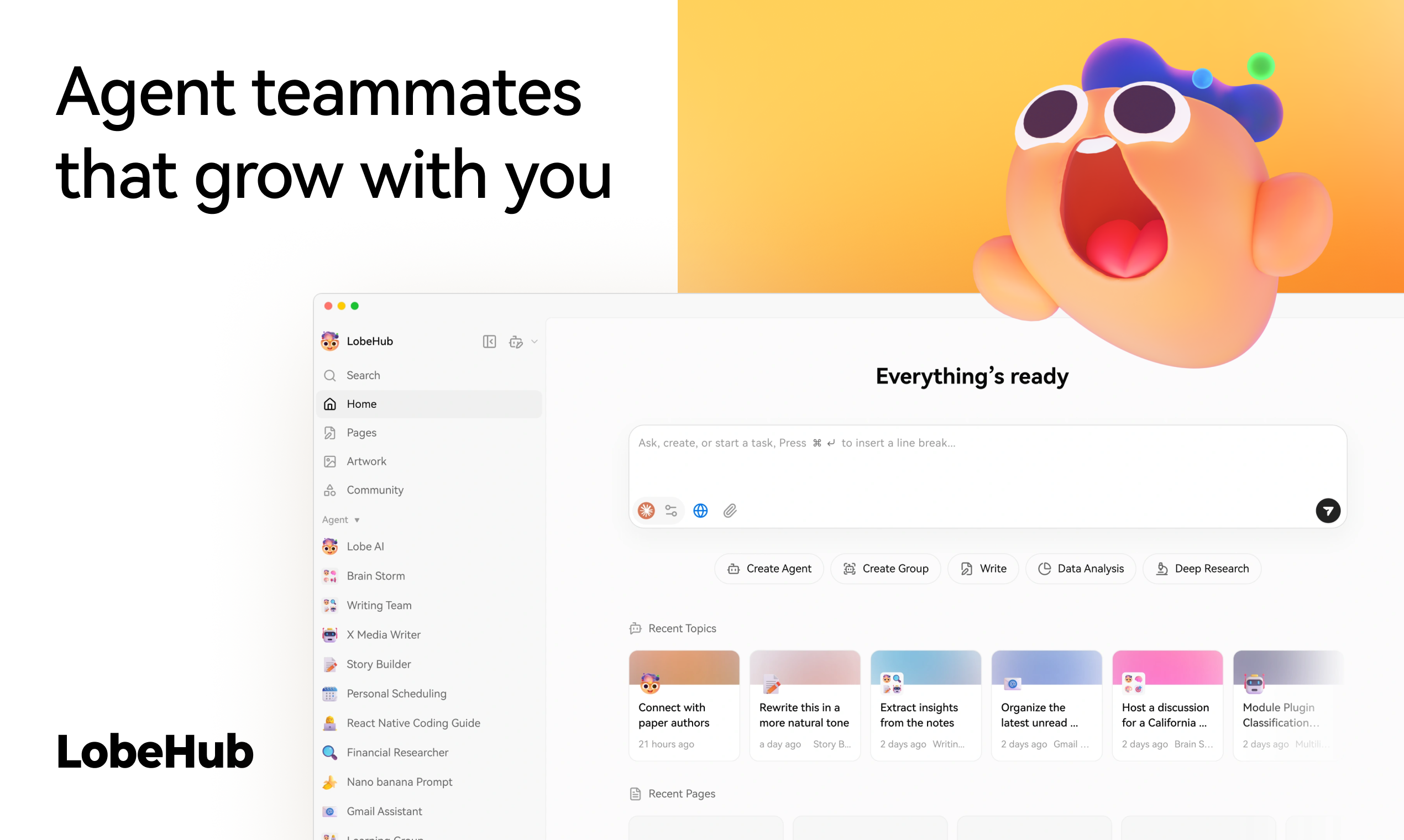 LobeHub gallery image