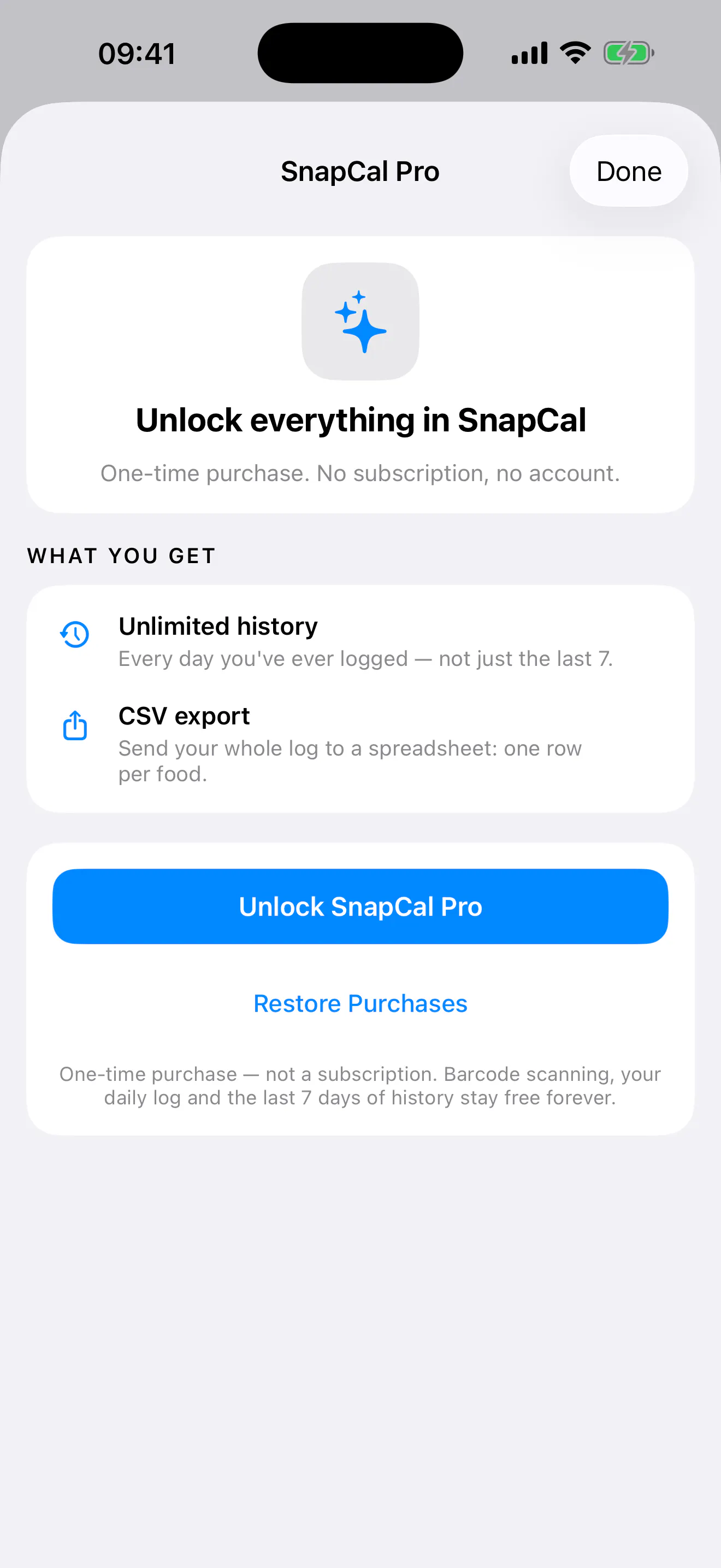 SnapCal — A Free Calorie Tracker gallery image