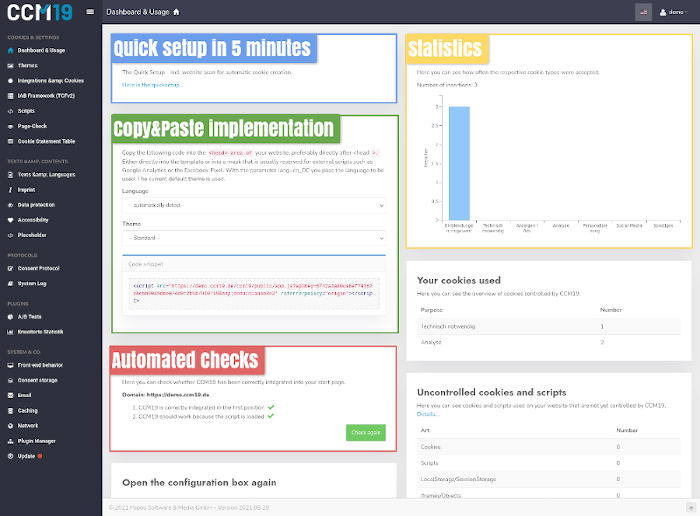 CCM19 – Cookie Consent Manager gallery image