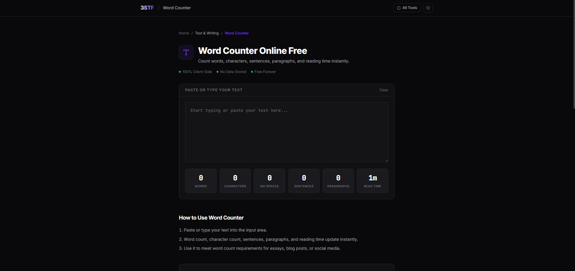3STF Tools gallery image