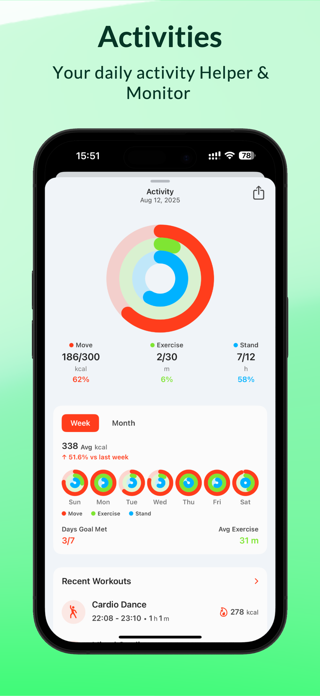 Keevo - Kuratierter Schlaf, HRV, Fitness, Todos - alle in einem täglichen Tracker Medien 6