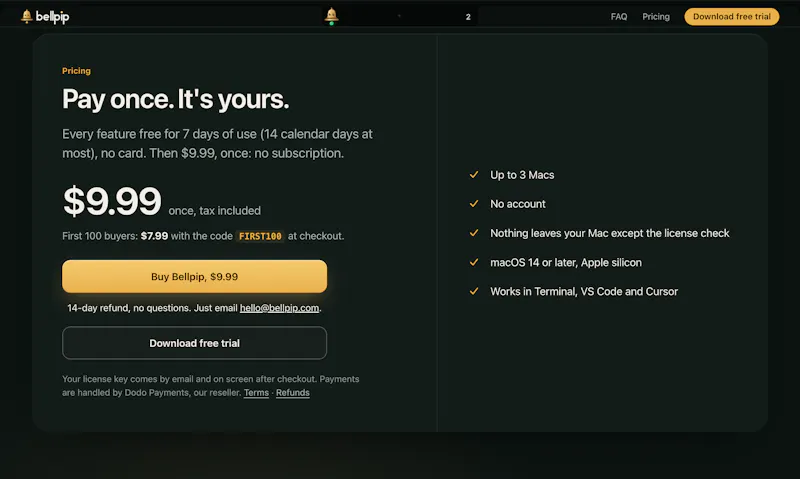 Bellpip screenshot 3