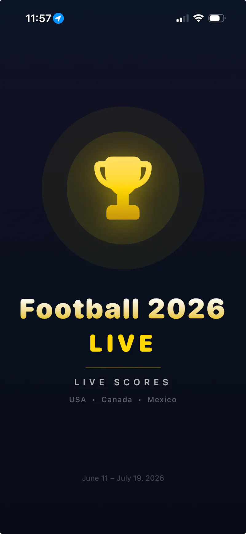 Football 2026 Live screenshot 1