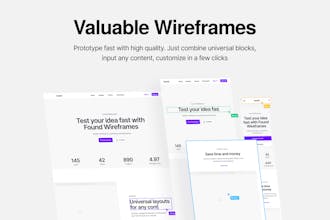 Found Wireframes gallery image