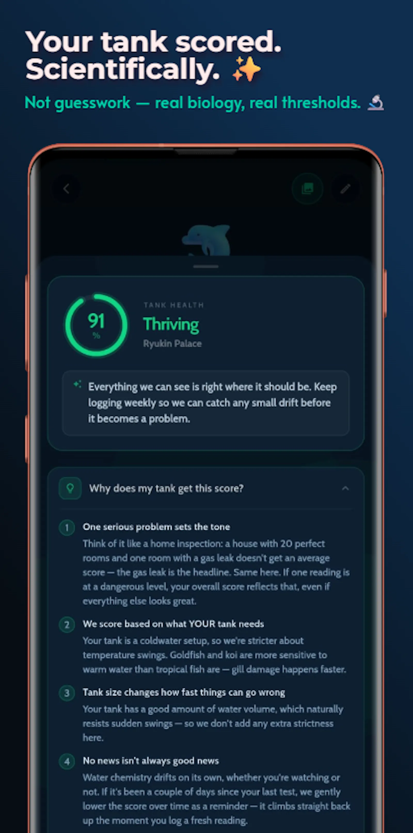 Tankly: Aquarium Tracker & Log screenshot 3