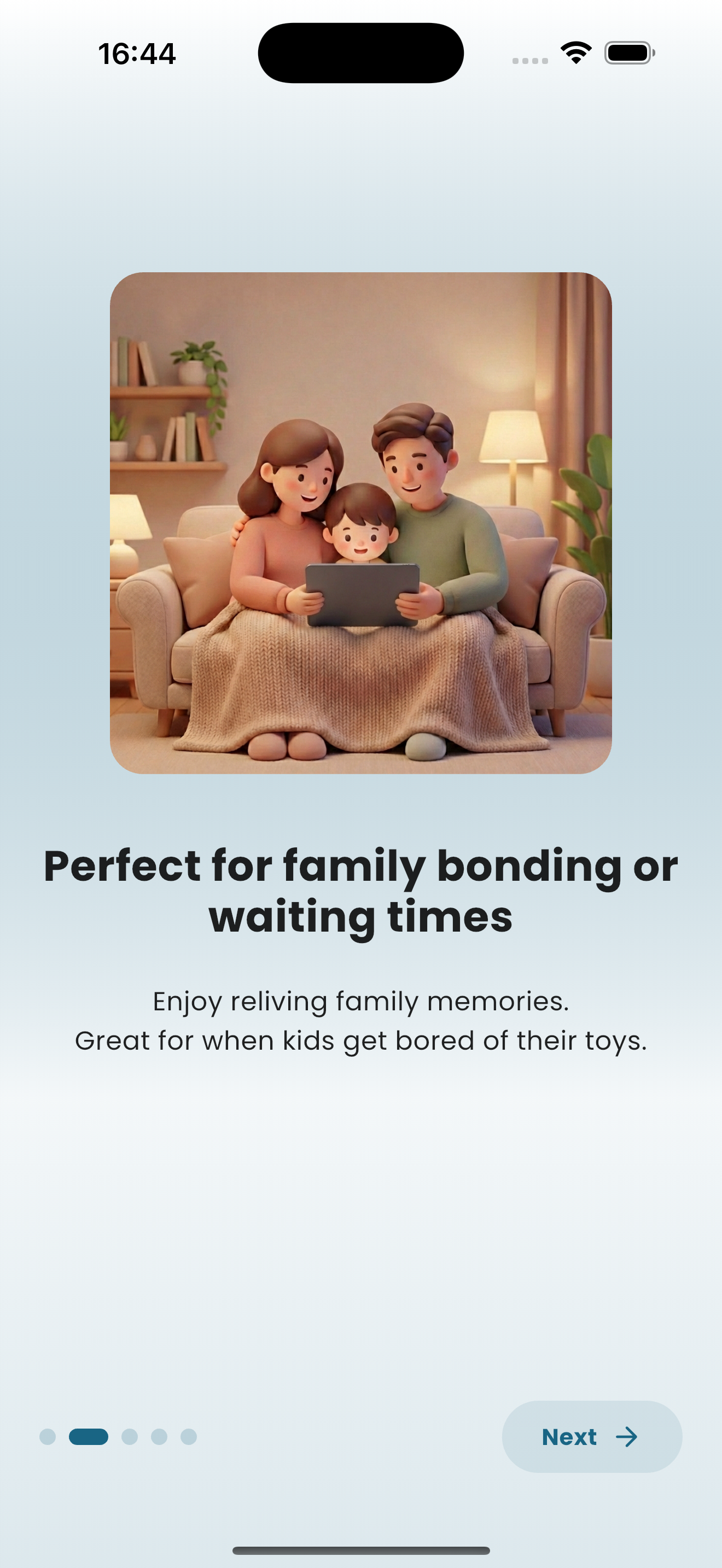 Tap Album - A photo app safe for kids. - Screenshot 2 showing product features and functionality