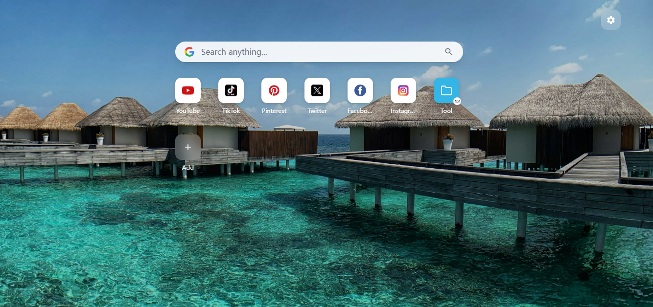 Aesthetic Tab — Minimalist Zen Dashboard gallery image