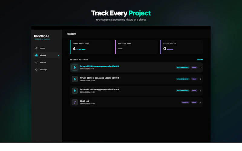 UnVocal screenshot 8