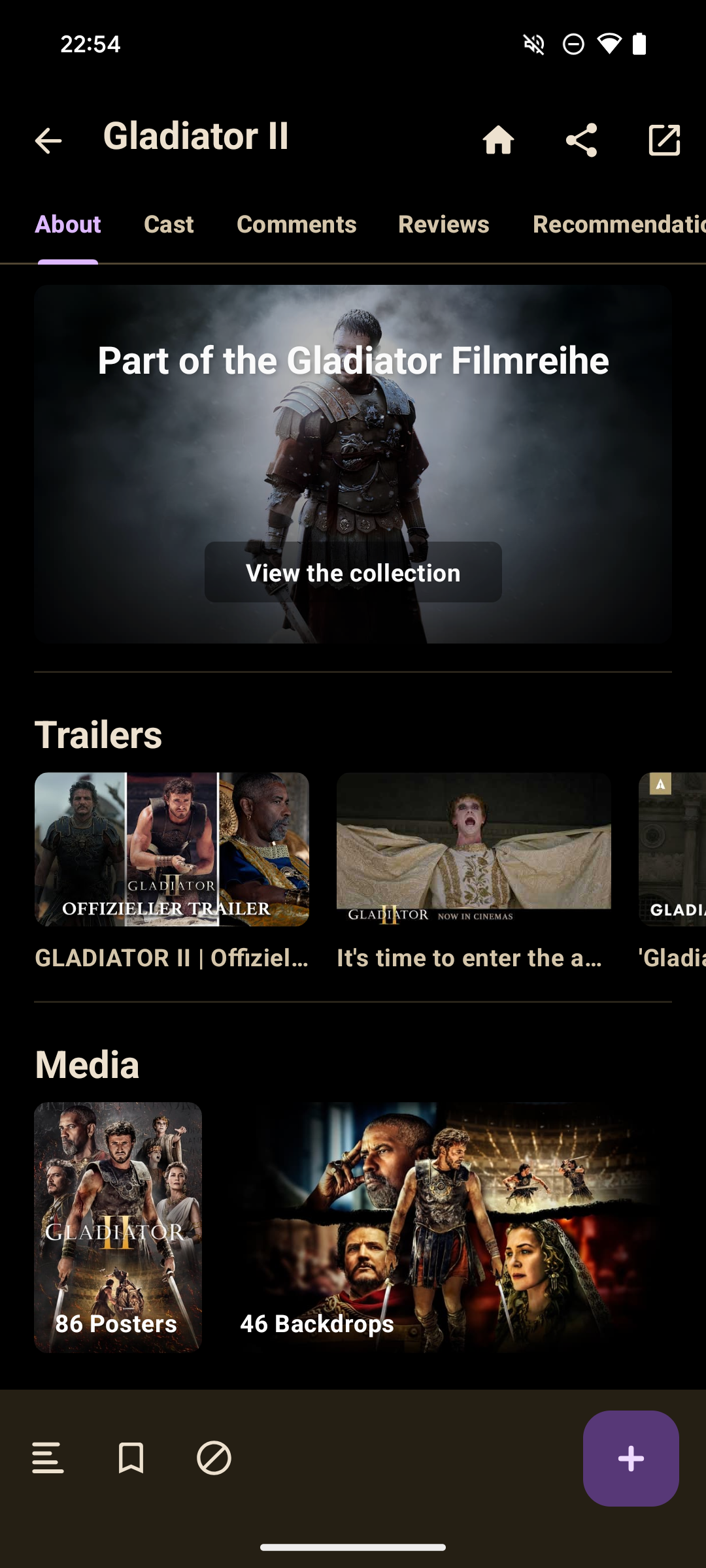 Moviebase 5.0 per Android media 6