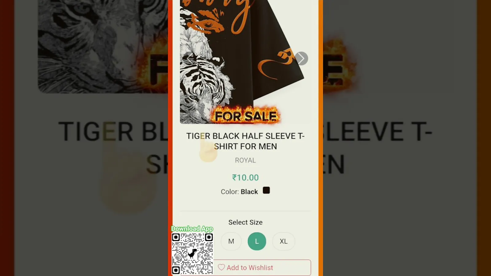 Royal Online Shopping website  screenshot 1 (video preview)