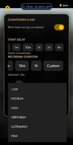 Camera Timer - Screenshot 4 showing product features and functionality