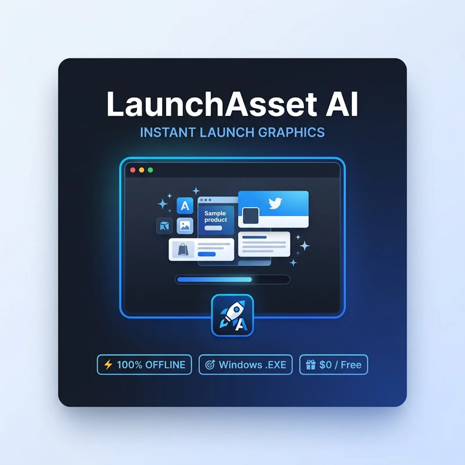 LaunchAsset AI screenshot 1