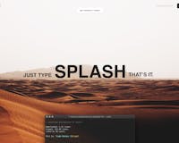 Splash CLI media 1