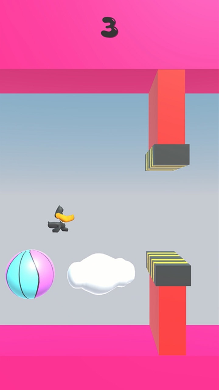Flappy Ducky 3D Flying Bird - 재미있는 장애물을 통해 플랩 오리를 탭하십시오. 미디어 7