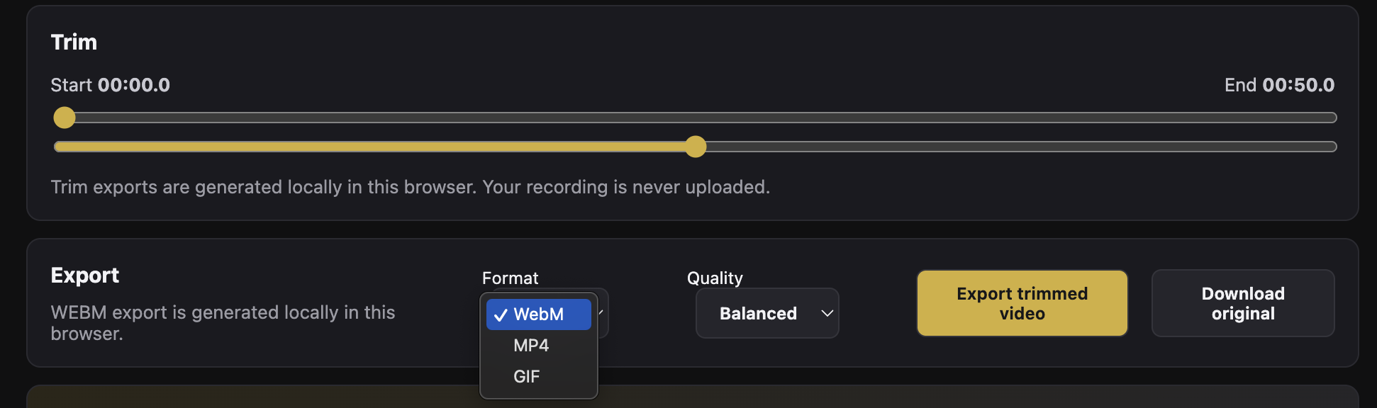 SimaRecord for Chrome gallery image