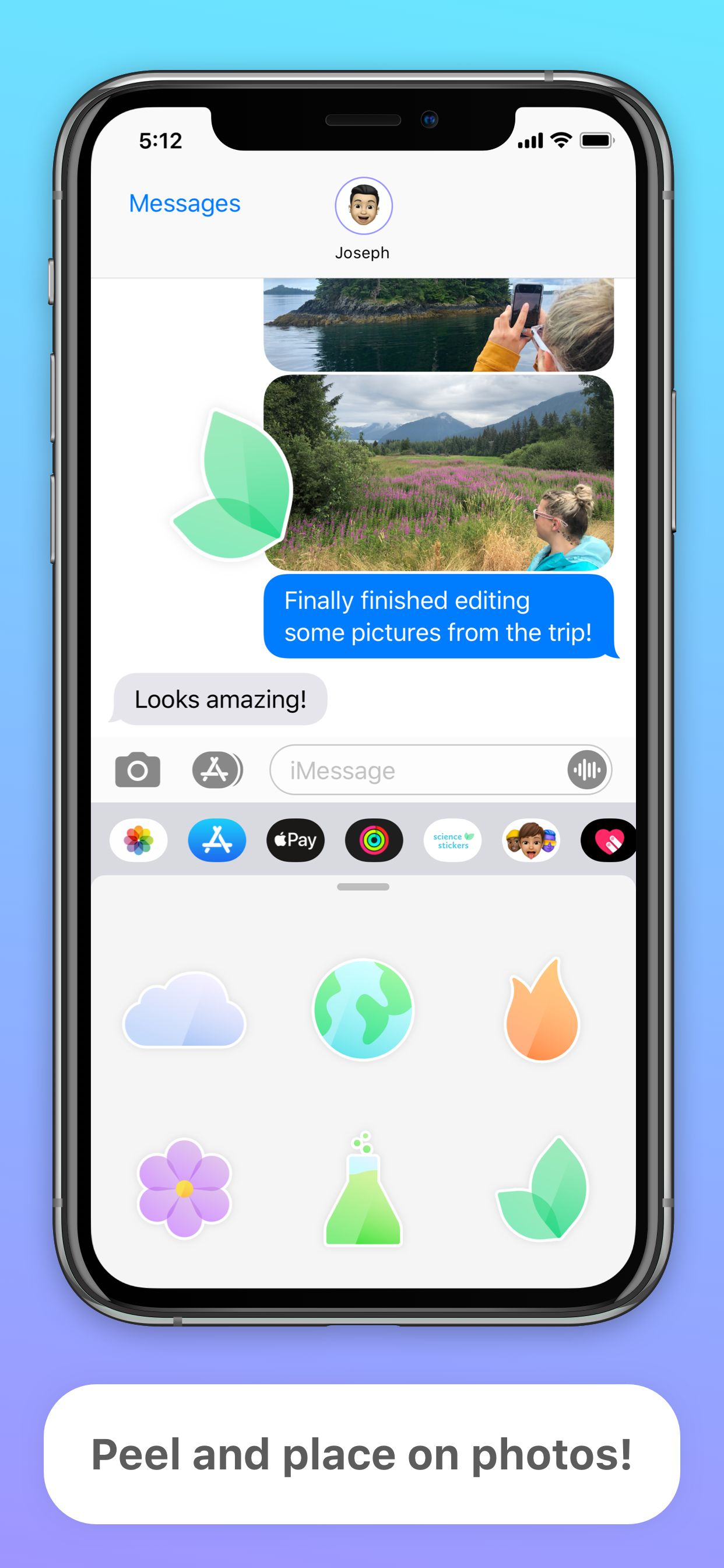Science Stickers for iMessage gallery image