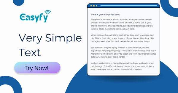 Easyfy - 一单击简化任何文本。清晰，易于访问，快速！媒体3