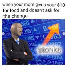 Stonks Meme T-Shirt gallery image