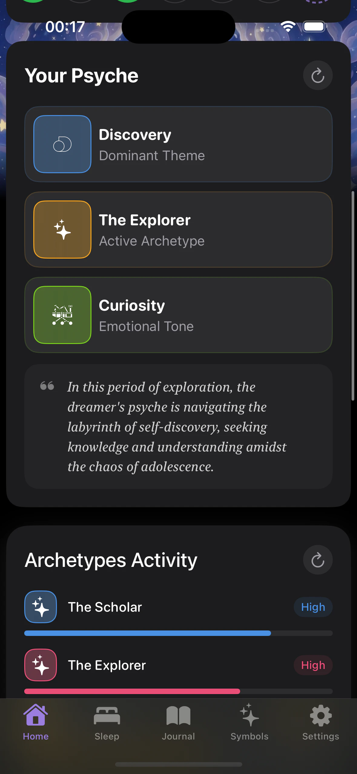 Dreamfold AI: Dream Journal screenshot 1