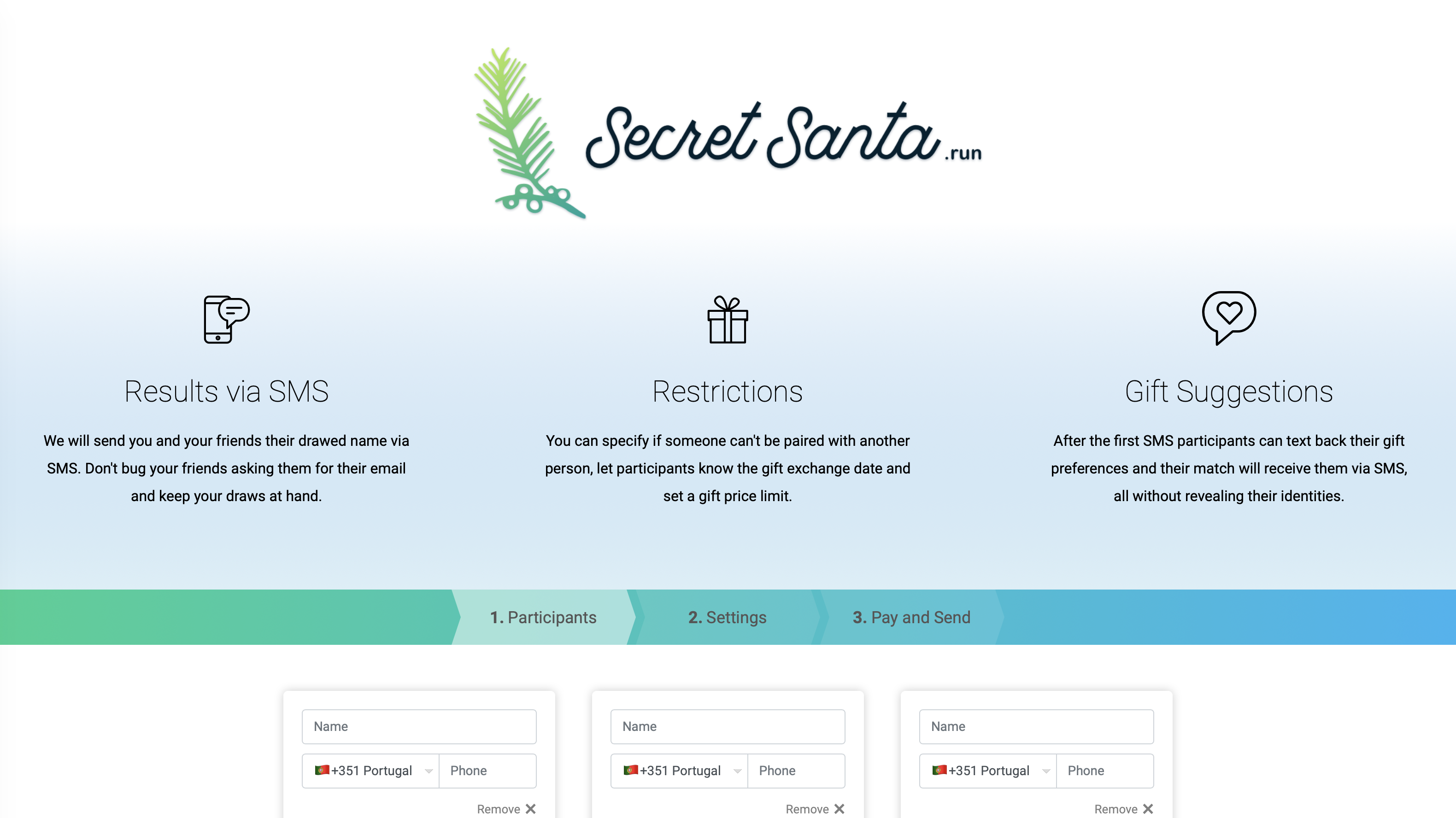 SecretSanta.run 🎁🎄🎅🏼 gallery image