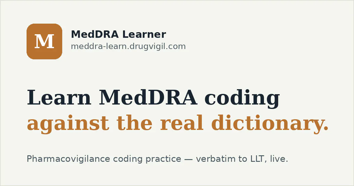 MedDRA Learner gallery image
