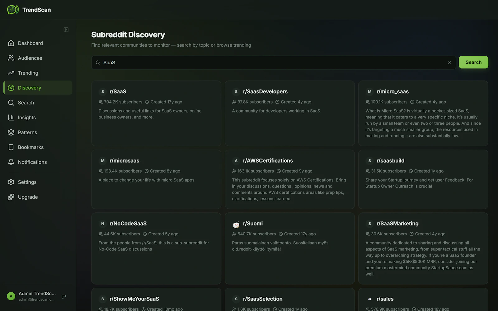 TrendScan — Find customers on Reddit screenshot 4