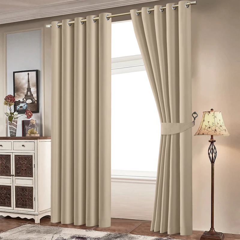 Blackout Eyelet Ready Made Curtains screenshot 8