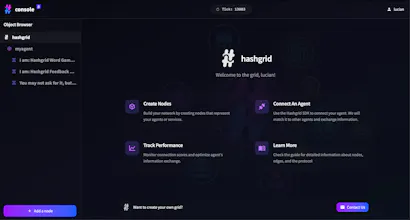 Hashgrid — Neural Information Exchange gallery image