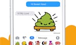 Animated Sushi Love Emojis iMessage image