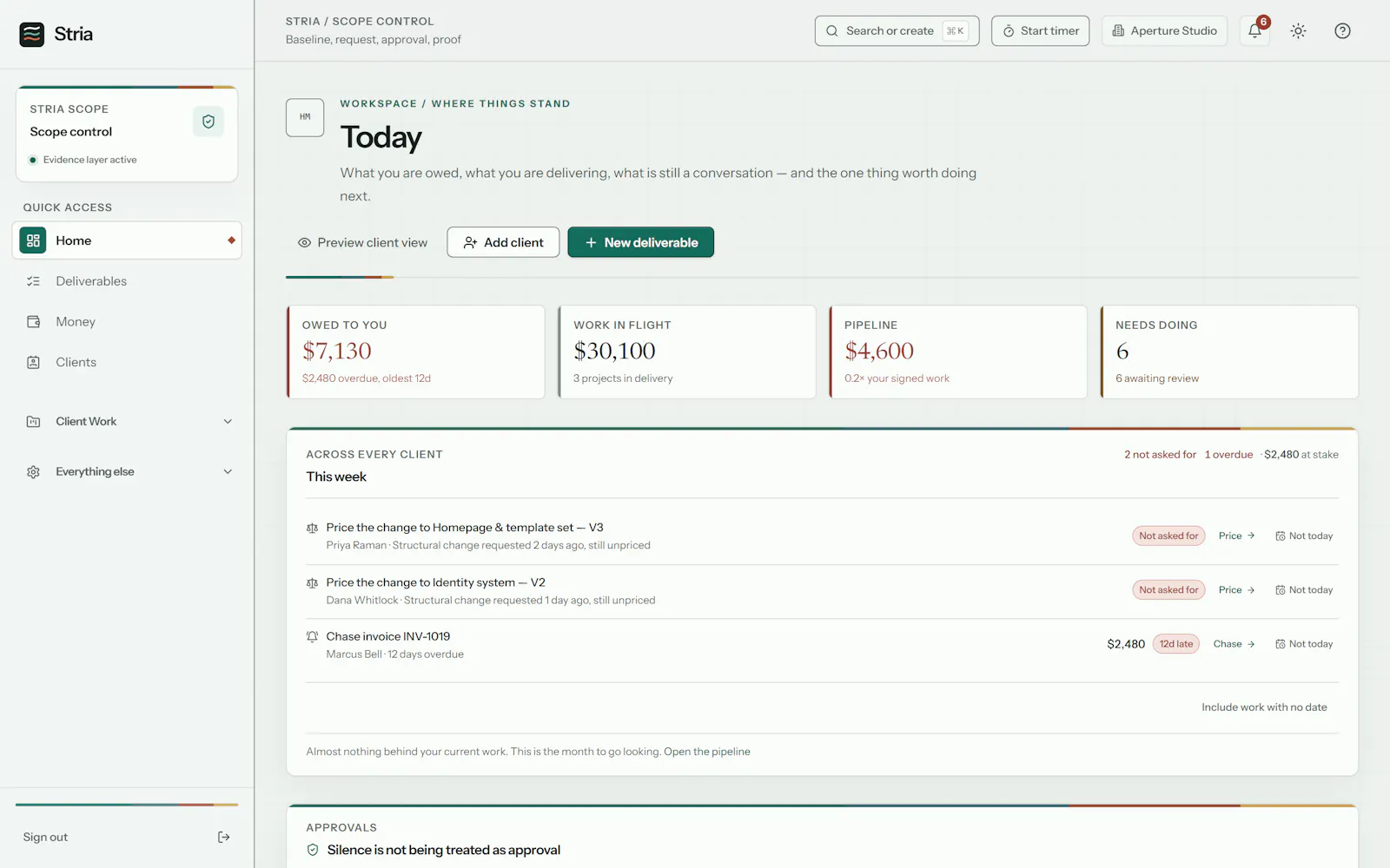 Stria screenshot 2