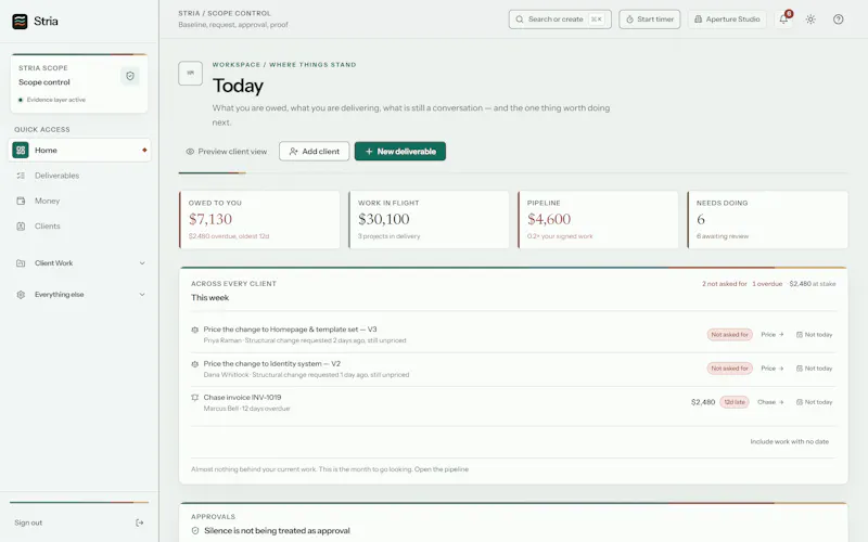 Stria screenshot 2