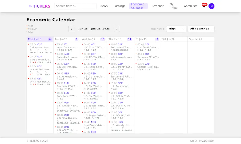 ∞ TICKERS screenshot 3