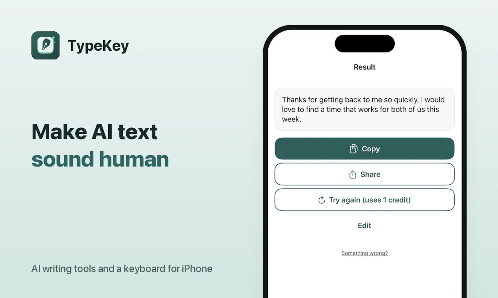 TypeKey screenshot 2
