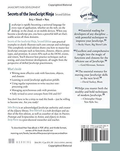 Secrets of the JavaScript Ninja (2nd Edition) media 1