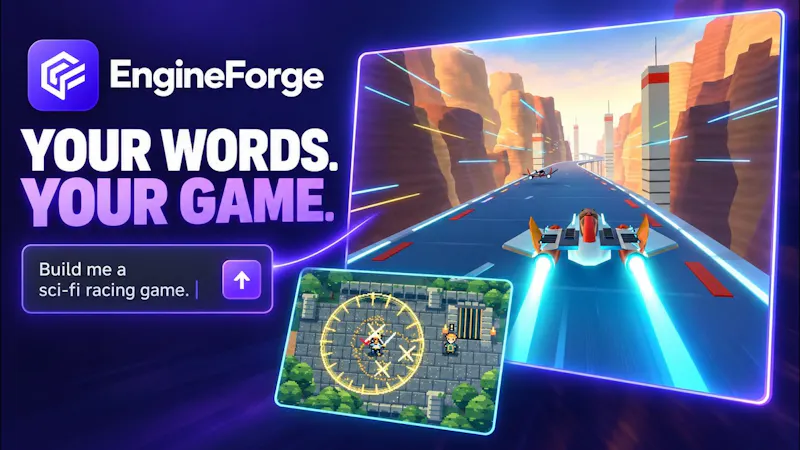 EngineForge screenshot 1 (video preview)
