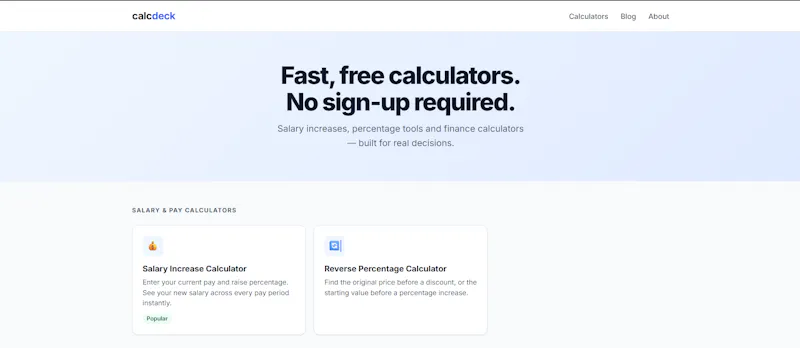 CalcDeck screenshot 3