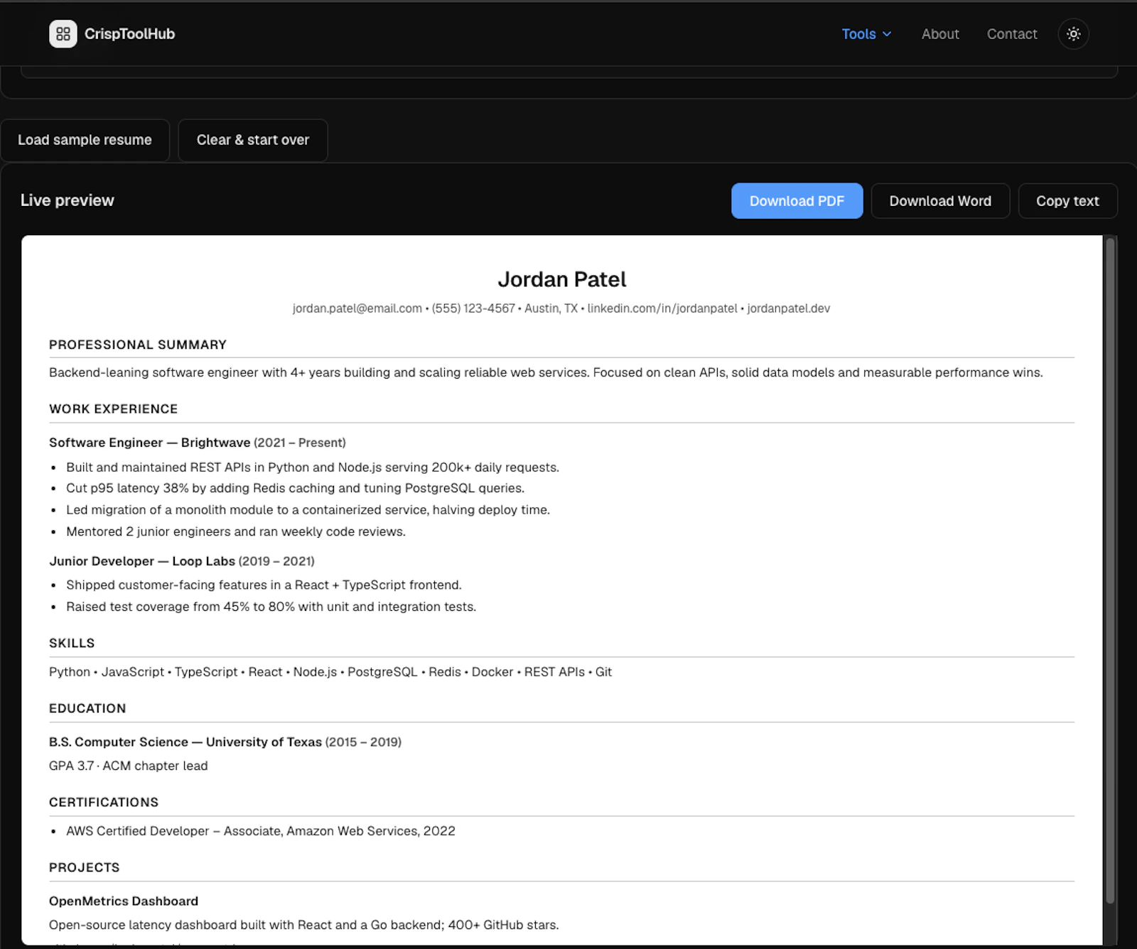 CrispToolHub screenshot 4